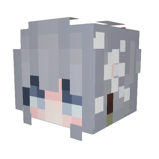 yuner_615101 Minecraft avatar head, 3D render