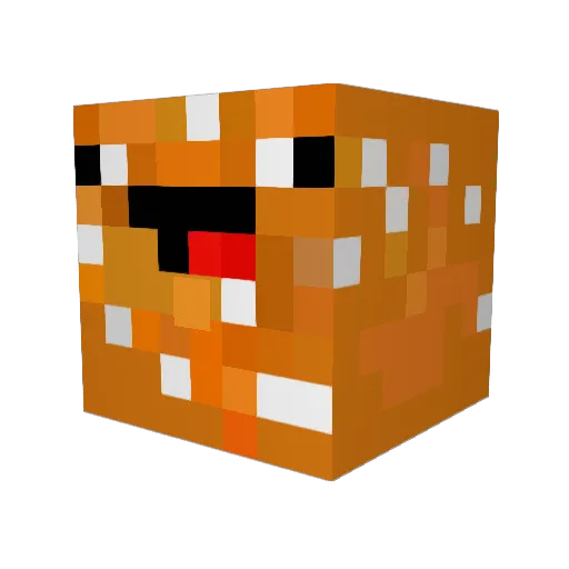 yung_dad Minecraft avatar head, 3D render