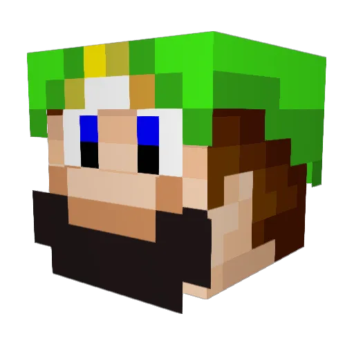 yungbruh4200 Minecraft avatar head, 3D render