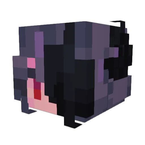 yungeon06 Minecraft avatar head, 3D render