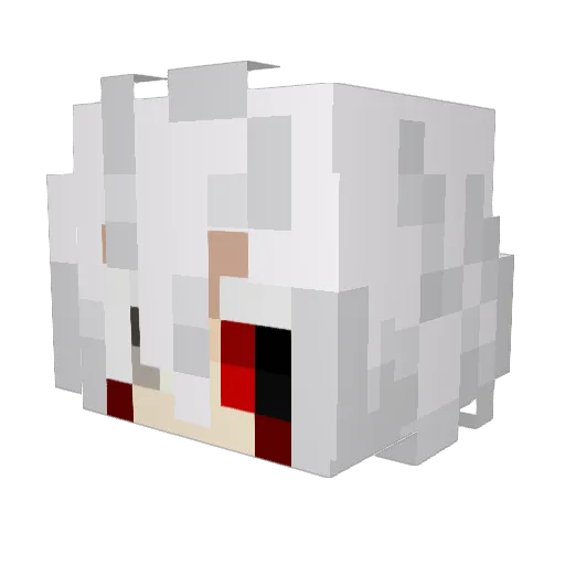yungminjstroker Minecraft avatar head, 3D render