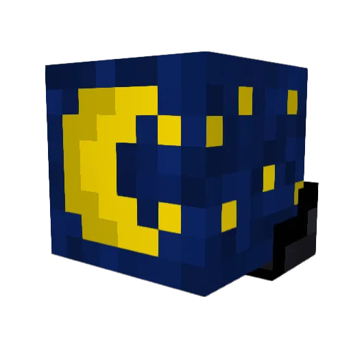 yungnostril Minecraft avatar head, 3D render