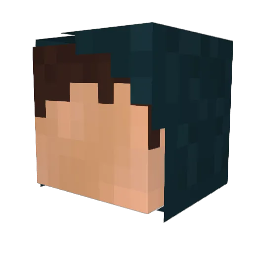 yungsaro Minecraft avatar head, 3D render