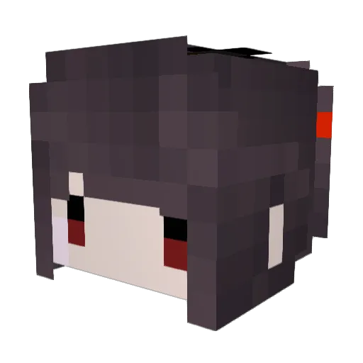 yunshing1314 Minecraft avatar head, 3D render