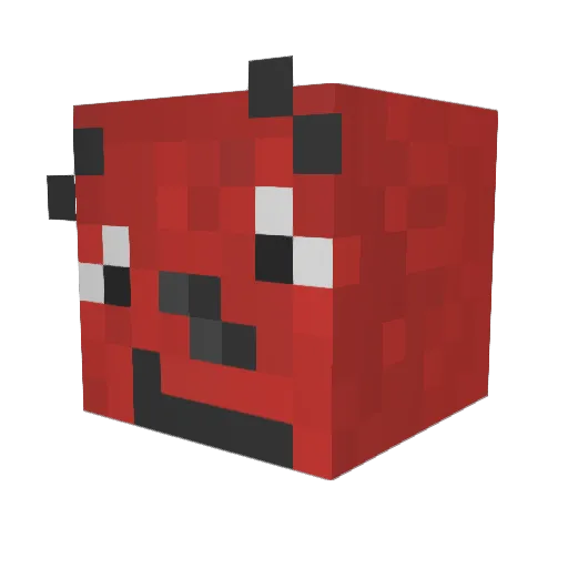 yuppadoodles Minecraft avatar head, 3D render