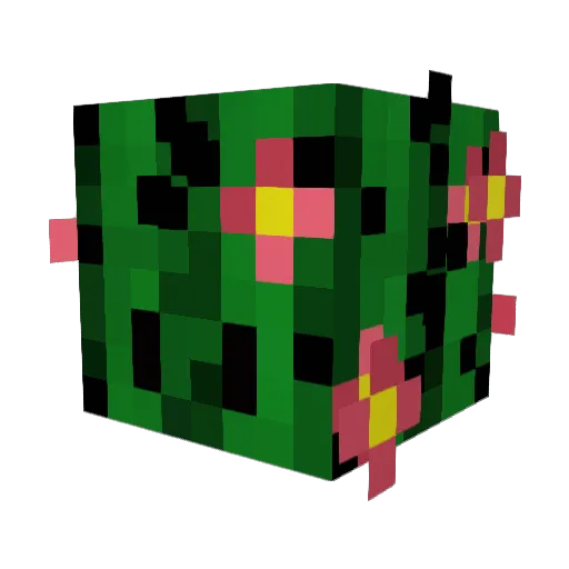 yupyupsianXD Minecraft avatar head, 3D render