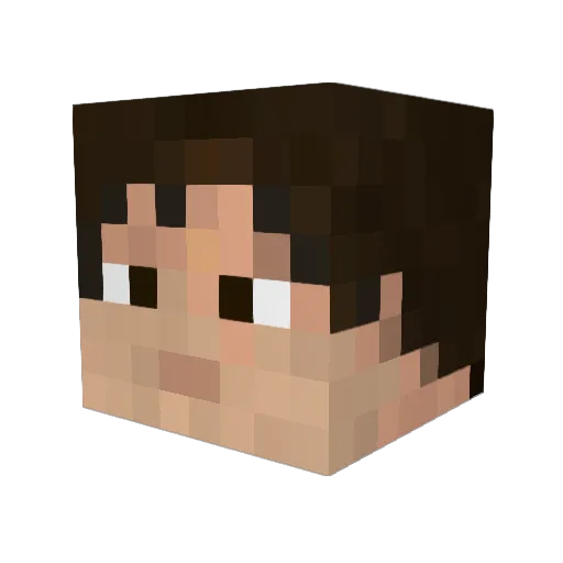 yuran2370 Minecraft avatar head, 3D render