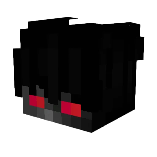 yuraziii Minecraft avatar head, 3D render