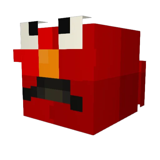 yurei1218 Minecraft avatar head, 3D render