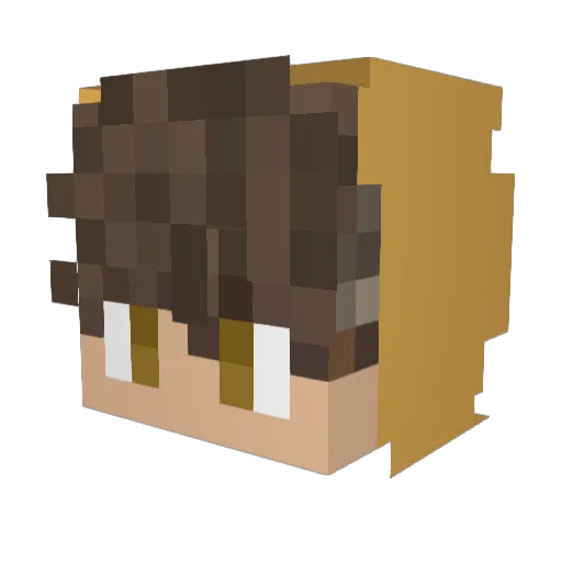 yuren0803 Minecraft avatar head, 3D render