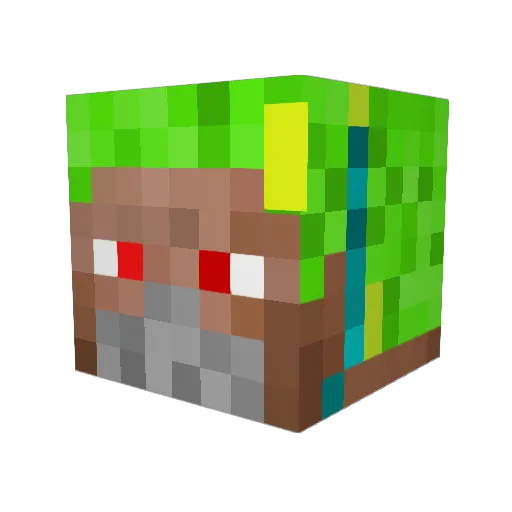 yurii_o Minecraft avatar head, 3D render