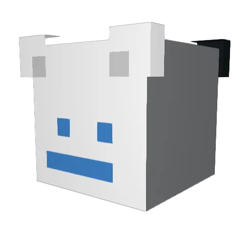 yurikka22 Minecraft avatar head, 3D render