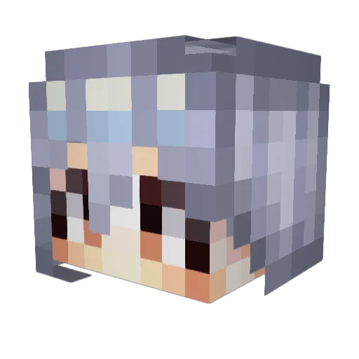 yurim01 Minecraft avatar head, 3D render