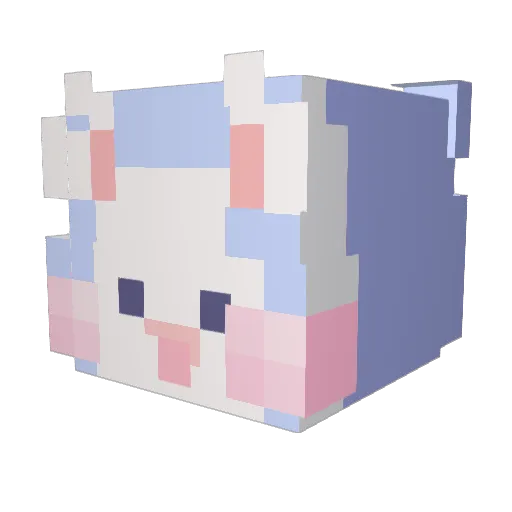 yurim3490 Minecraft avatar head, 3D render