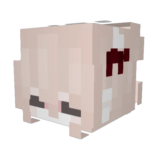 yurims11 Minecraft avatar head, 3D render