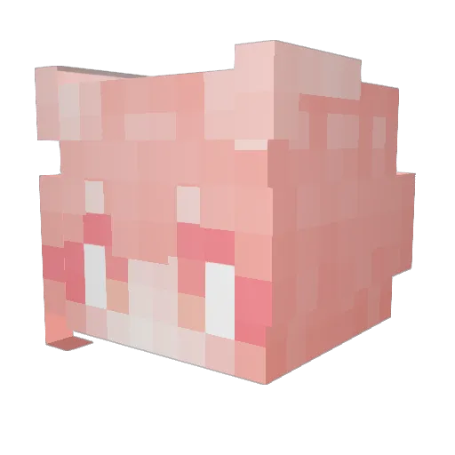 yuring001 Minecraft avatar head, 3D render