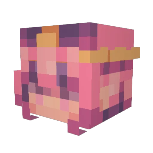 yurpl1 Minecraft avatar head, 3D render