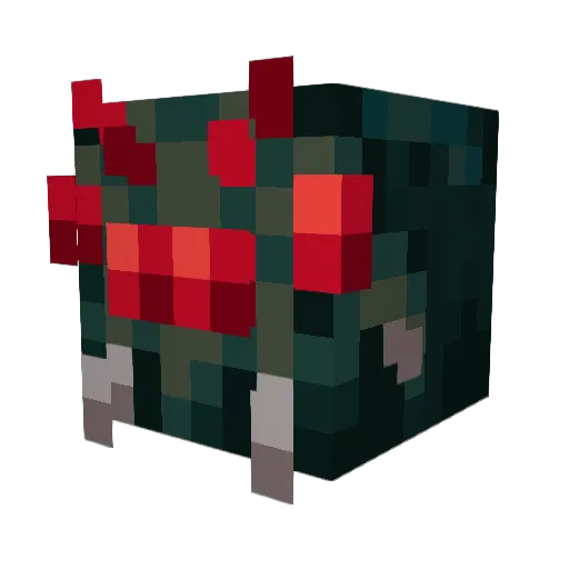 yus7f Minecraft avatar head, 3D render
