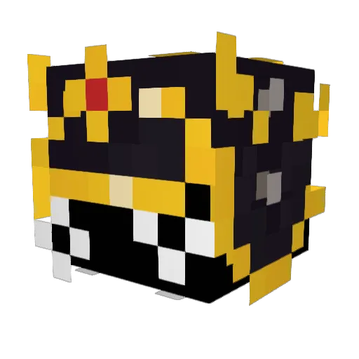 yusDarus Minecraft avatar head, 3D render