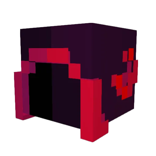 yusitai Minecraft avatar head, 3D render