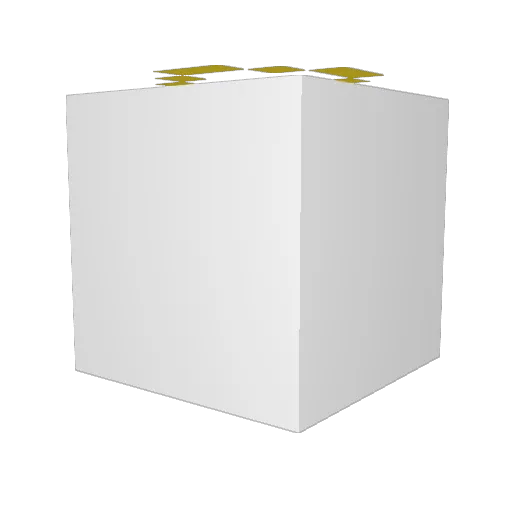 yutapuri Minecraft avatar head, 3D render