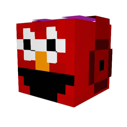 yutathbgm Minecraft avatar head, 3D render