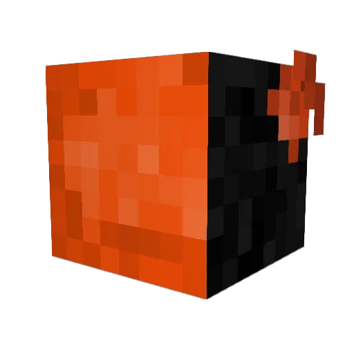 yutht Minecraft avatar head, 3D render