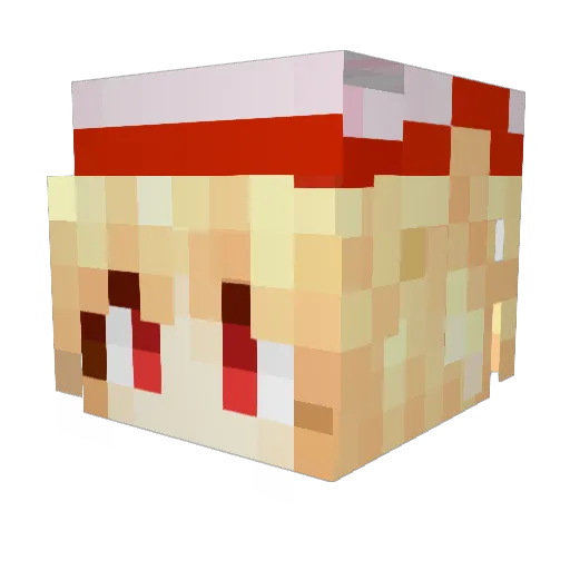 yuto138 Minecraft avatar head, 3D render