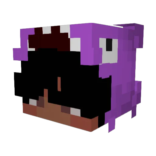 yuto1900 Minecraft avatar head, 3D render