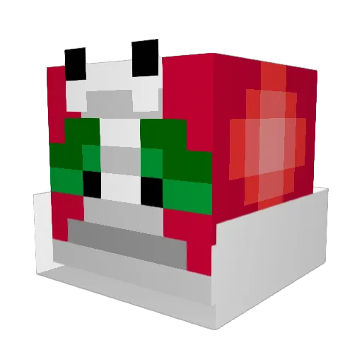 yuu0114 Minecraft avatar head, 3D render