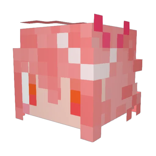 yuuai0801 Minecraft avatar head, 3D render