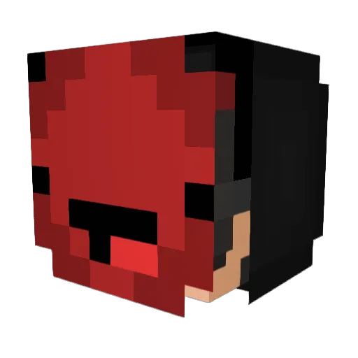 yuuto1192 Minecraft avatar head, 3D render