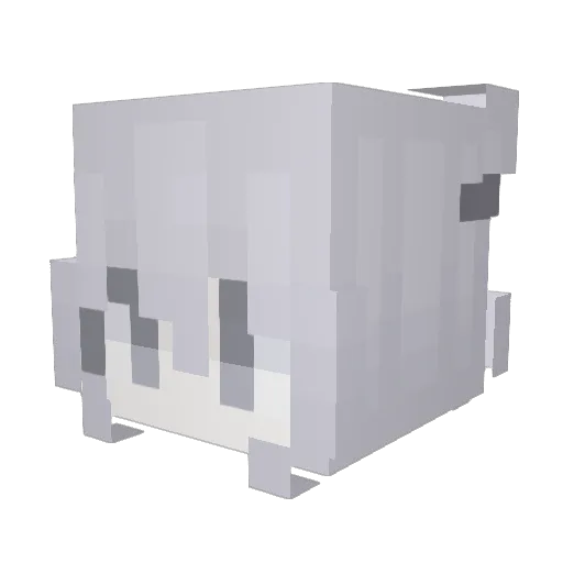 yuzi_0720 Minecraft avatar head, 3D render