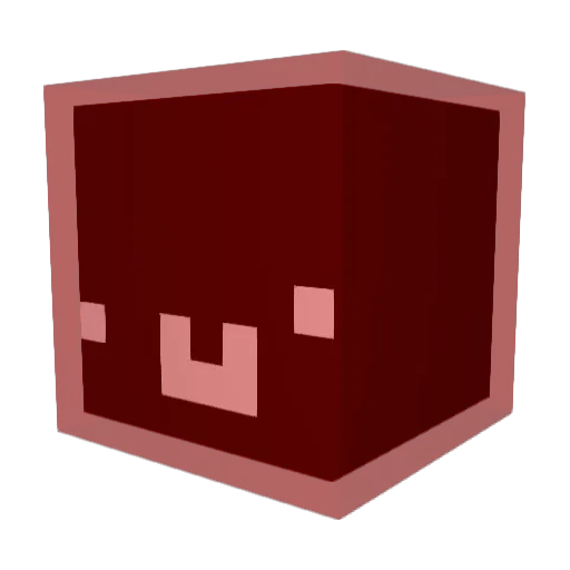 yuzu_Latte Minecraft avatar head, 3D render