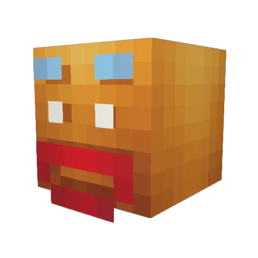 yxku12345 Minecraft avatar head, 3D render
