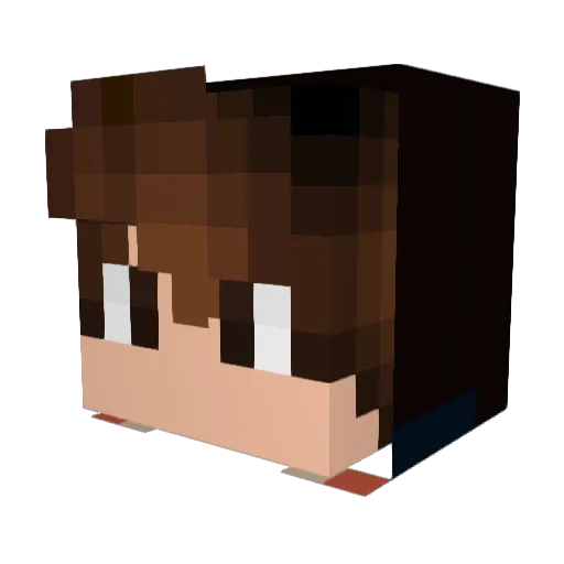 yxng00 Minecraft avatar head, 3D render
