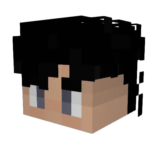 yxnnick999 Minecraft avatar head, 3D render