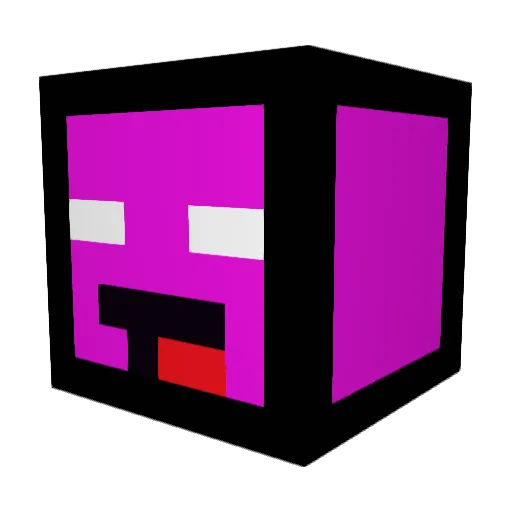 yxsamppa Minecraft avatar head, 3D render