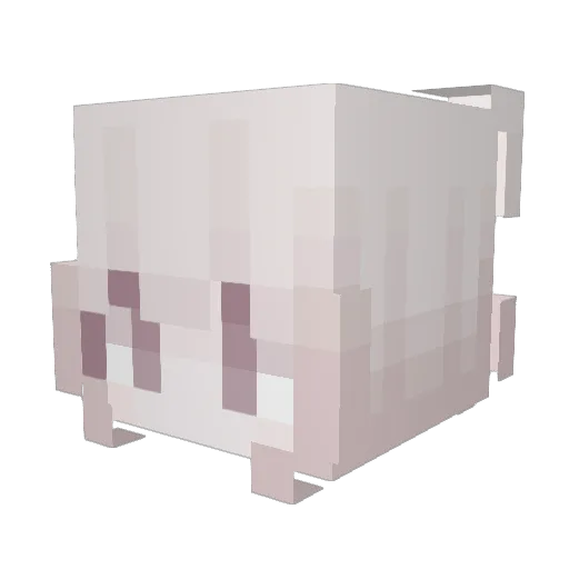 yxw0000 Minecraft avatar head, 3D render