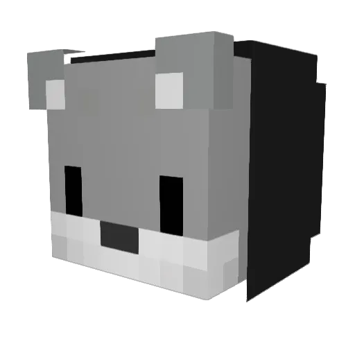 yytt55666 Minecraft avatar head, 3D render
