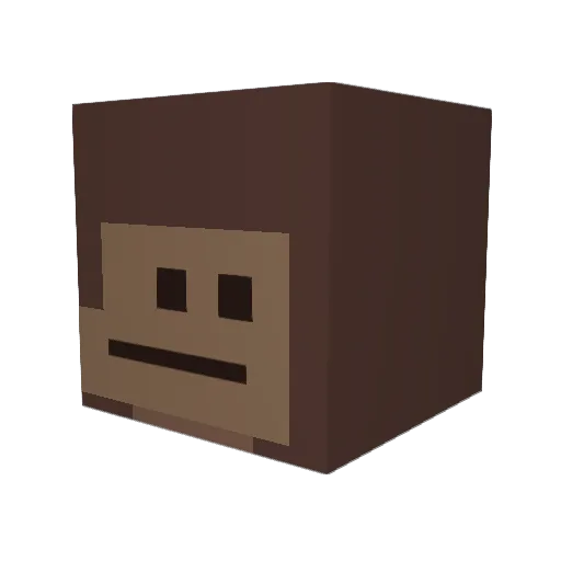 yyuh_ Minecraft avatar head, 3D render