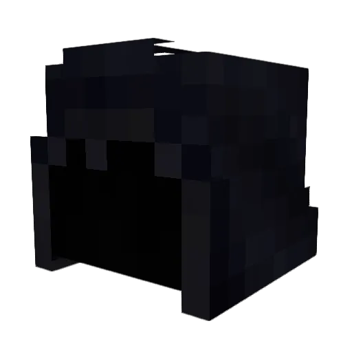 yyulyy Minecraft avatar head, 3D render