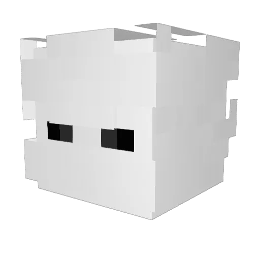 yzl2333333 Minecraft avatar head, 3D render