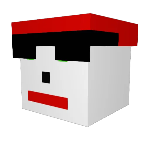 z0mbie58 Minecraft avatar head, 3D render