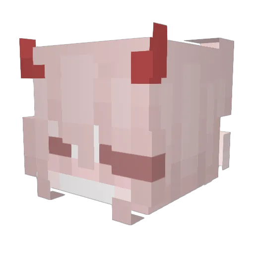 z1rr0_mc Minecraft avatar head, 3D render