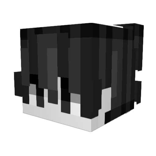 z1vex Minecraft avatar head, 3D render