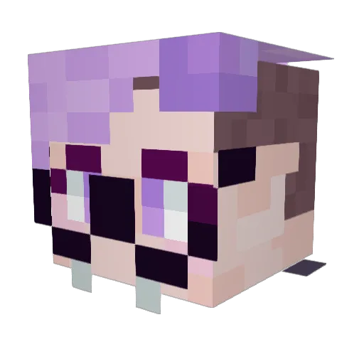 z31ds Minecraft avatar head, 3D render