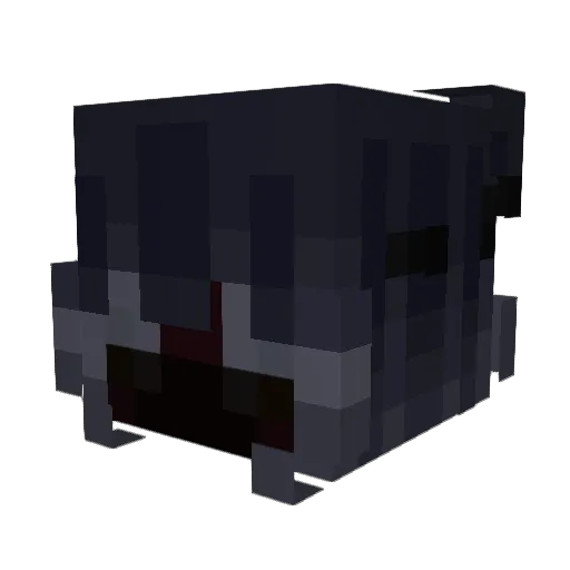 z333z Minecraft avatar head, 3D render