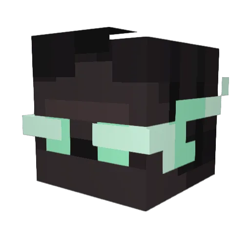 z3h Minecraft avatar head, 3D render