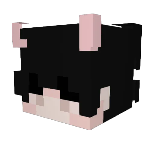 z3ke26 Minecraft avatar head, 3D render